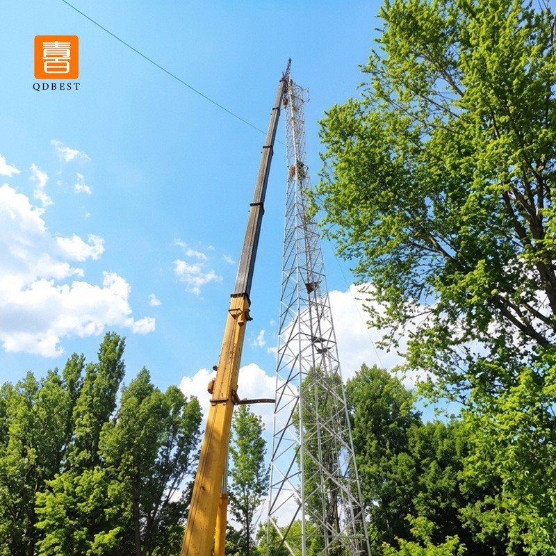 4 Leg Telecommunication Microwave Tower