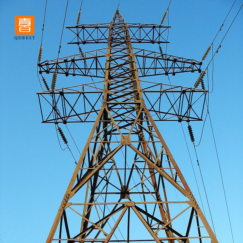 Angle Electric Transmission Line Towers