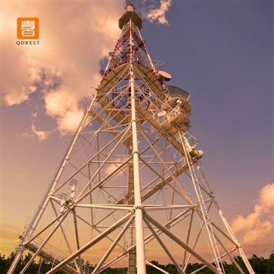 4-beiniger röhrenförmiger Gitterzellen-Stahlturm